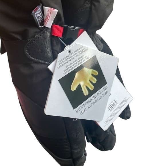 Karbon - Unisex Leather Ski Mitts - Picture 3 of 9